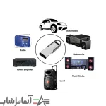 دانگل بلوتوث ارلدام مدل M73 - تصویر 3