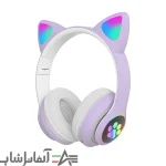 هدفون بلوتوثی گربه ای مدل Cat STN-28 - تصویر 5