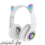 هدفون بلوتوثی گربه ای مدل Cat STN-28 - تصویر 6