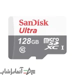کارت حافظه microSDXC سن دیسک مدل Ultra کلاس 10 استاندارد UHS-I U1 سرعت 100MBps ظرفیت 128 گیگابایت - تصویر 2