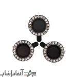 محافظ لنز دوربین نگین دار IPhone 14 Pro Max - تصویر 2