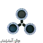 محافظ لنز دوربین نگین دار IPhone 14 Pro Max - تصویر 4