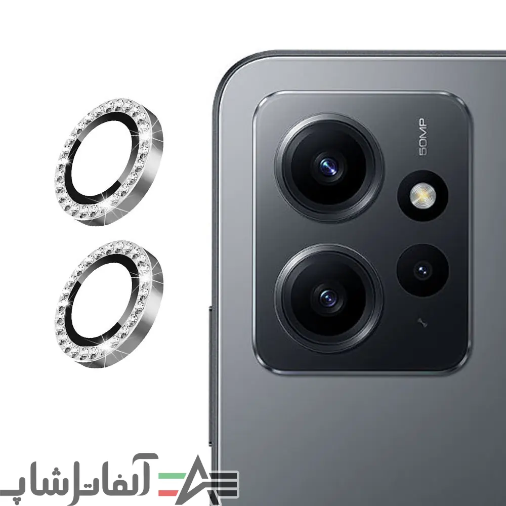Camera Protector Dimond Note 12 4G محافظ لنز دوربین نگین دار شیائومی Note 12 4G - Image 1