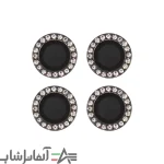 محافظ لنز دوربین نگین دار شیائومی Note 14 Pro 4G/Note 14 Pro 5G - تصویر 2