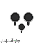 محافظ لنز دوربین رینگی شیائومی Redmi Note 14 4G - تصویر 3