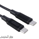 کابل دو سر تایپ سی فست شارژ 60 وات گرین لاین GNPVC60CTCBK